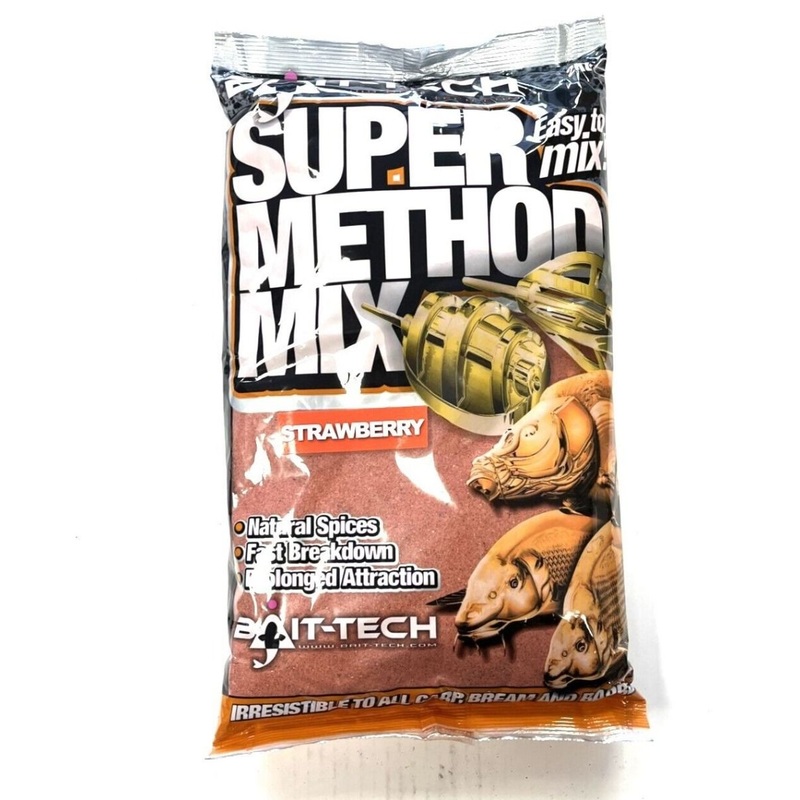 Bait-Tech Super Method Mix 2kg Strawberry