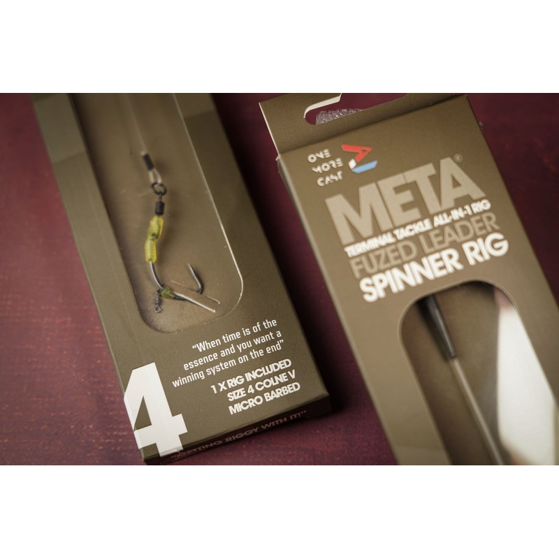 One More Cast Meta Fuzed Leader Leadclip Cornello Spinner All-In-1 Rigs
