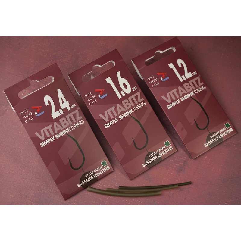 One More Cast Vitabitz Shrink Tube Green