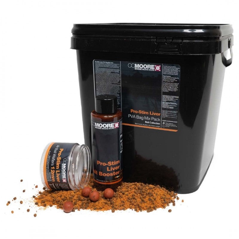 CC Moore Pro-Stim Liver Bag Mix Pack + Bucket