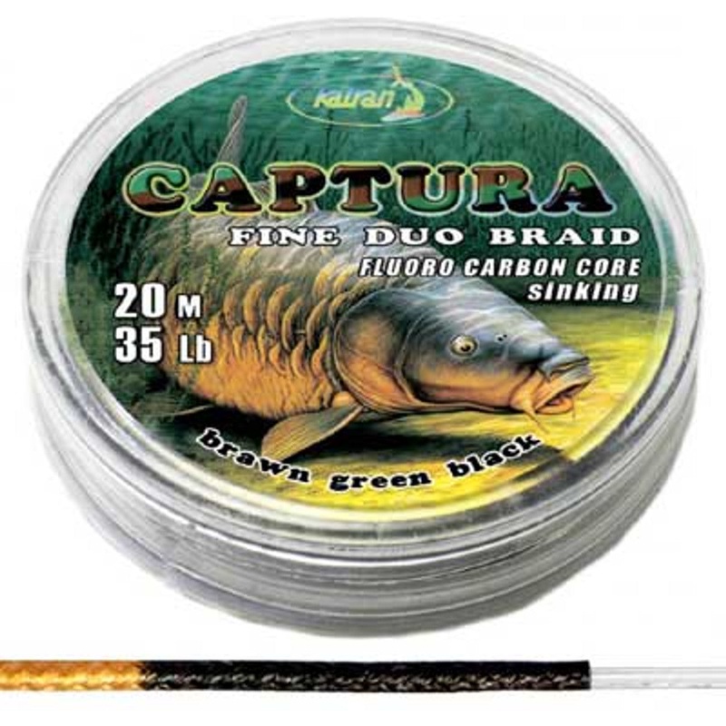 Katran Captura Duo Braided hooklink 30lb 20 meters