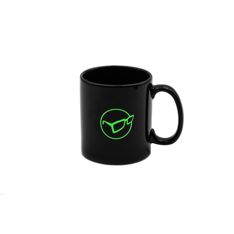 Korda Glasses Logo Mug Black