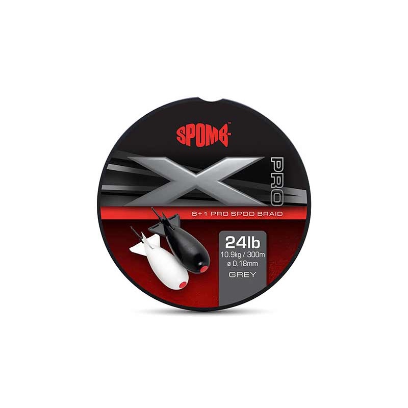 Fox Spomb X Pro Braid Grey 8+1 0.18mm 24lbs
