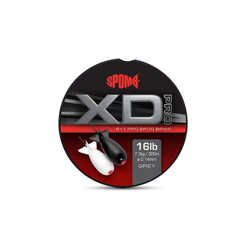 Fox Spomb XD Pro Braid Grey 8+1 0.14mm 16lbs