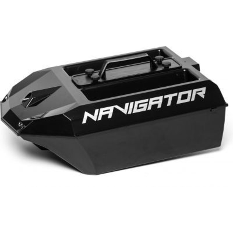 Navigator Bait Boat Orange Logo with Tolson XR500