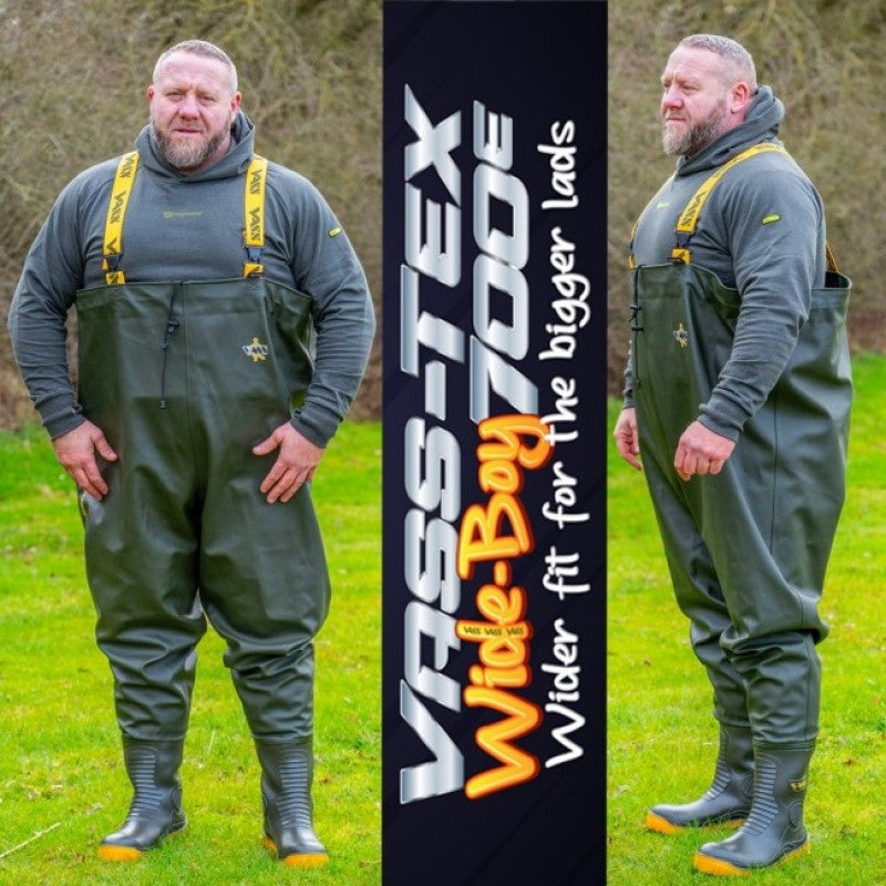 Vass Tex 700E WIDE BOY Nova Heavy Duty PVC Chest Wader
