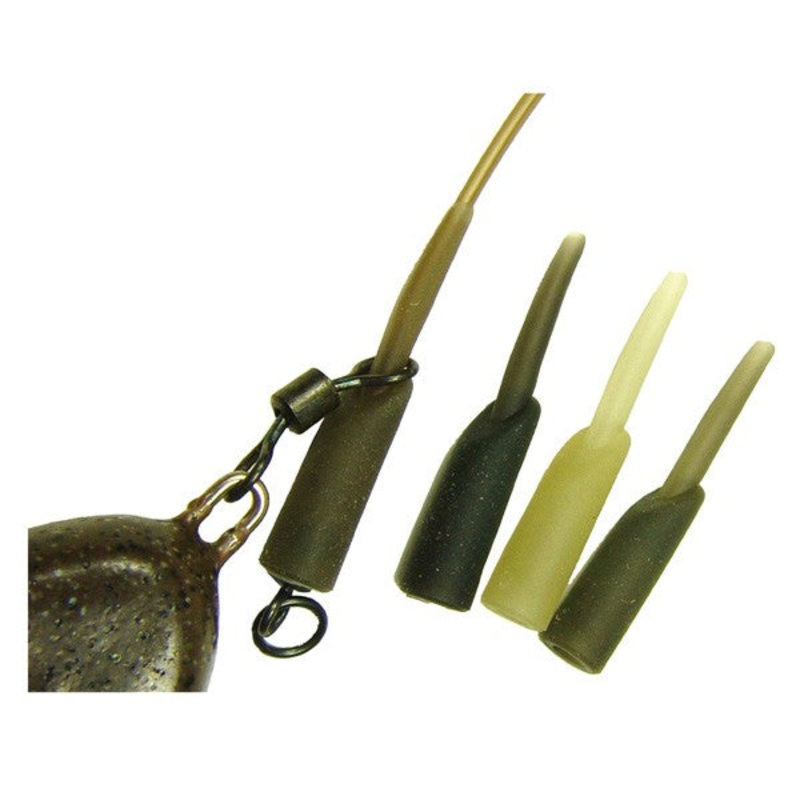 Korda Run Rig Rubbers Weed Green