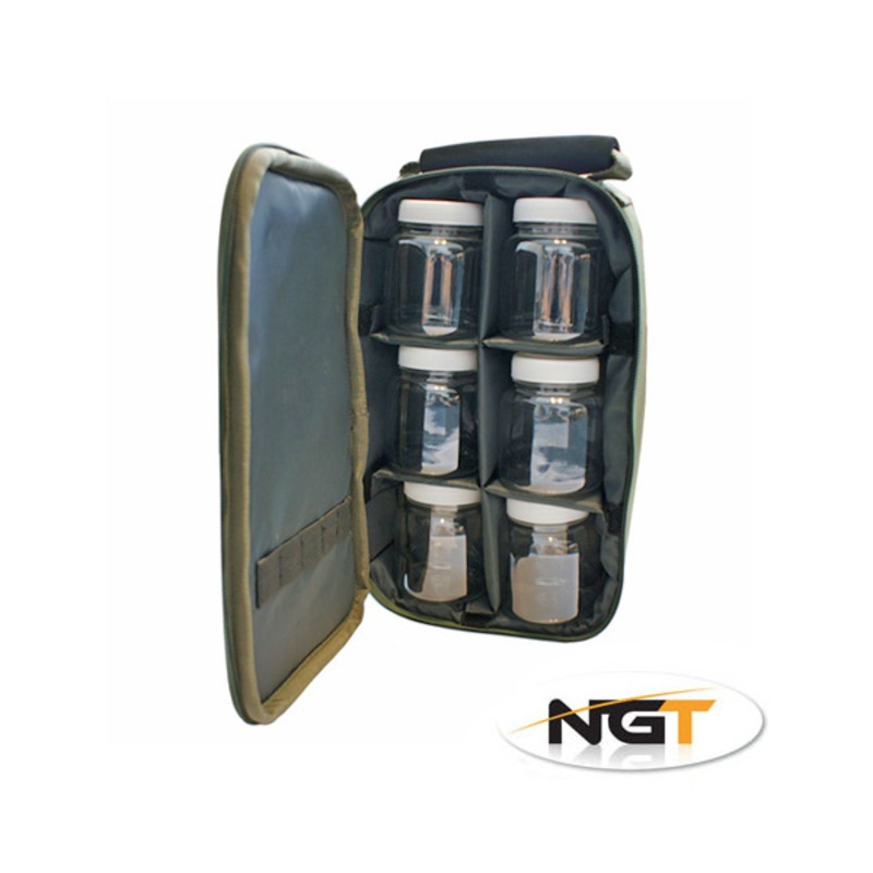 NGT 6 Pot Green Glug Bag
