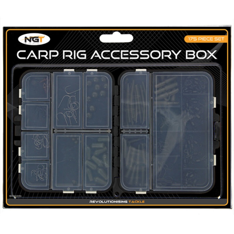 NGT Angling Pursuits Terminal Tackle Set - 175pc Carp Kit