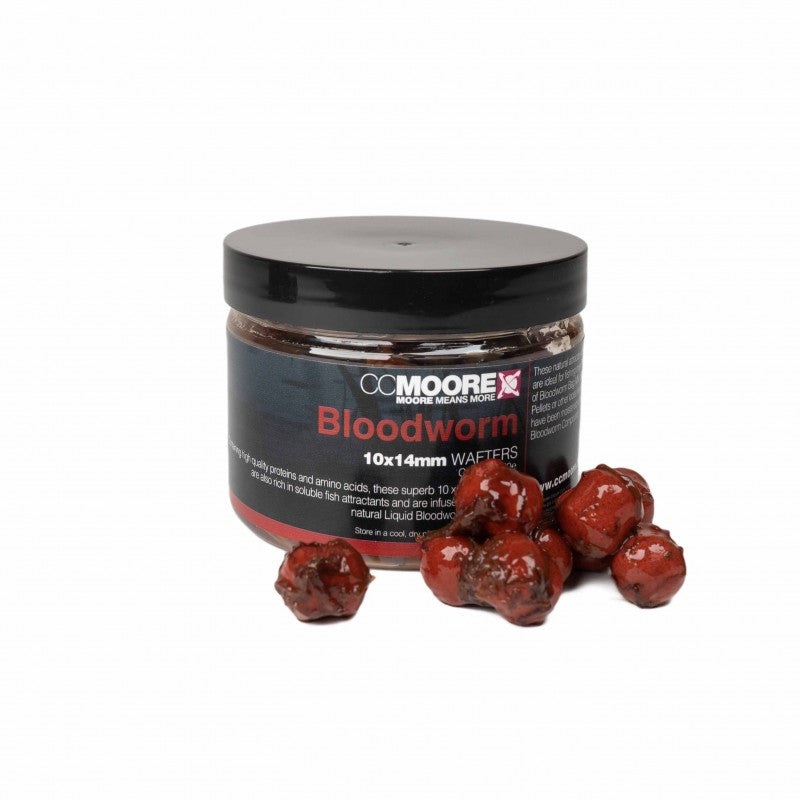 CC Moore Boosted Bloodworm Hookbait Wafters