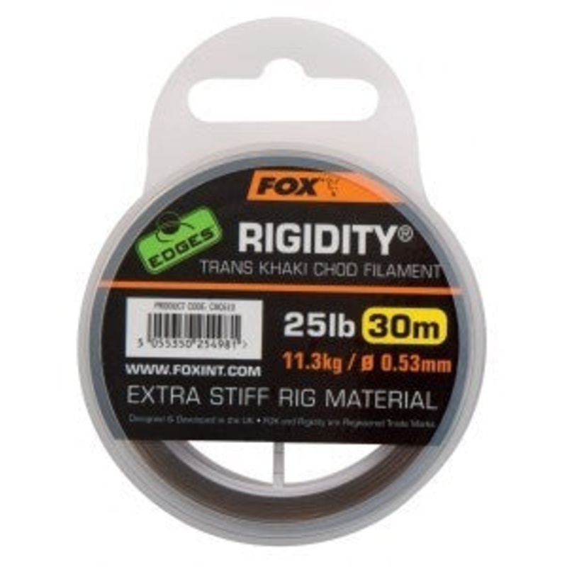 Fox Edges Rigidity Chod Filament line