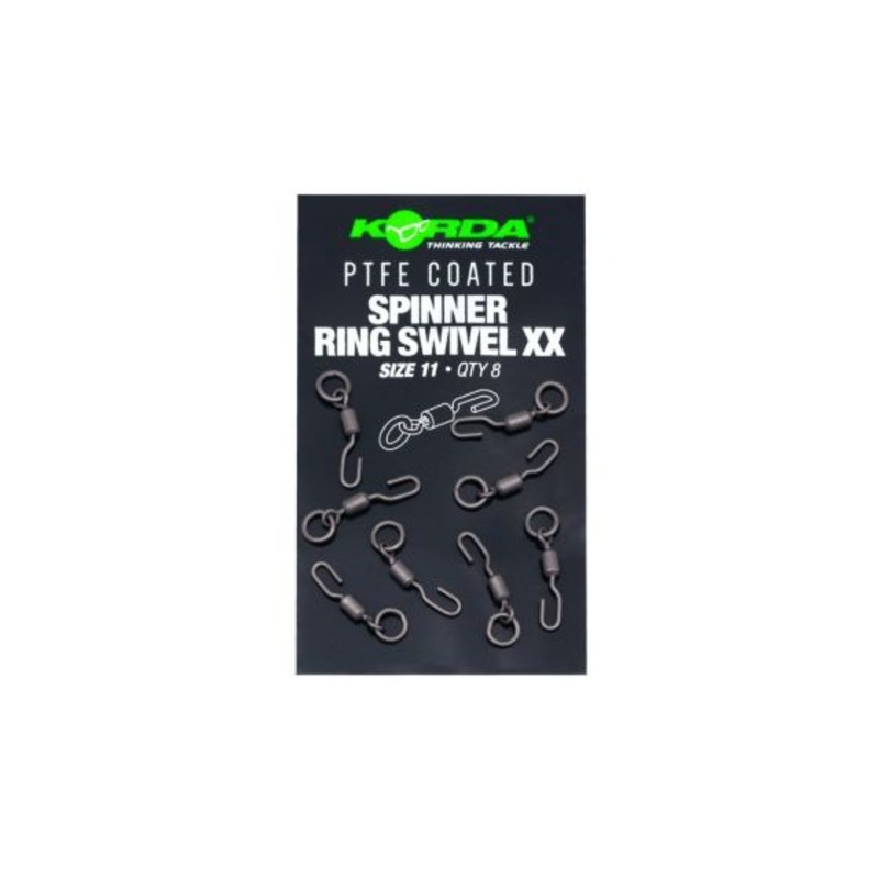 Korda PTFE Spinner Ring Swivel XX Size 11
