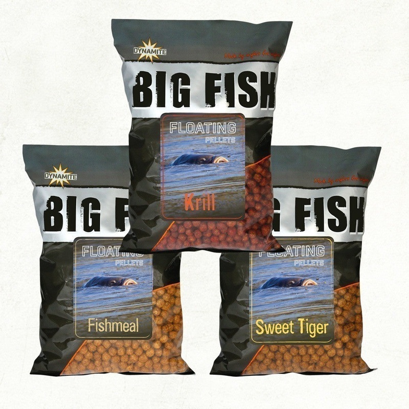 Dynamite Baits Big Fish Krill Floating Pellets 11mm 1.1kg