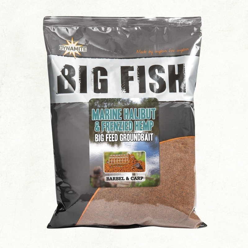 Dynamite Baits Big Fish Marine Halibut & Hemp Groundbait 1.8kg