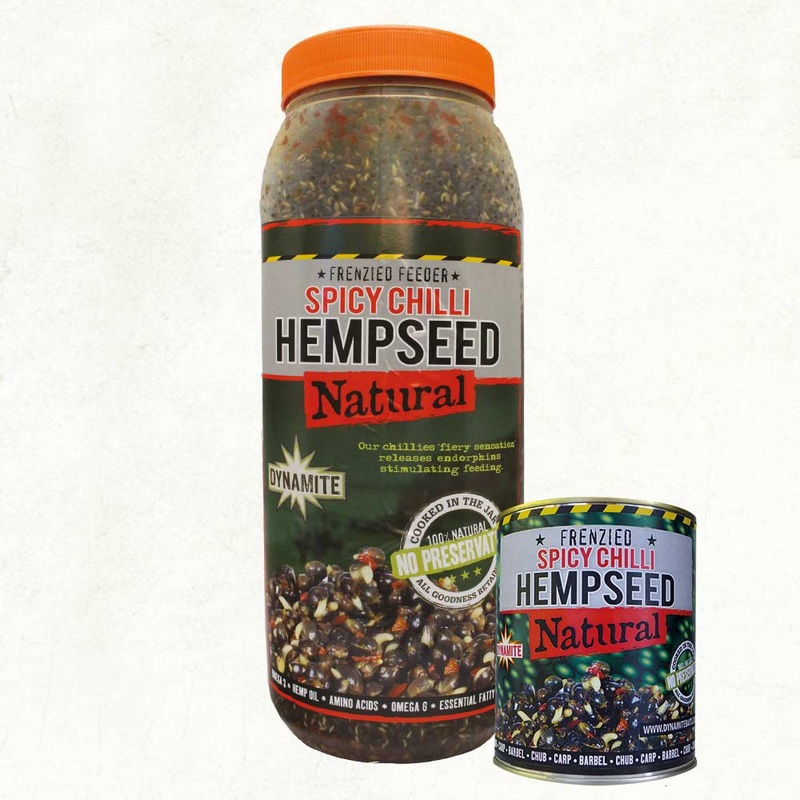 Dynamite Baits Frenzied Chilli Hempseed Can 700g