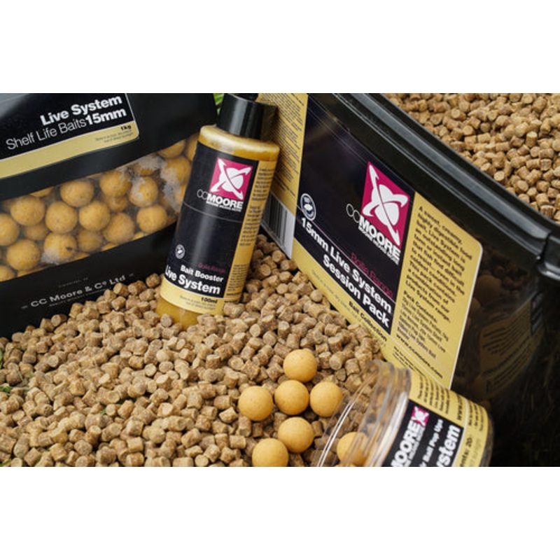 CC Moore Live System Boilies & Hookbaits