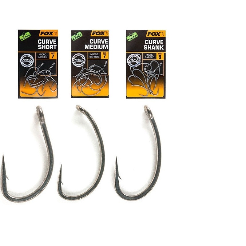 Fox Edges Armapoint Curve Shank Hooks