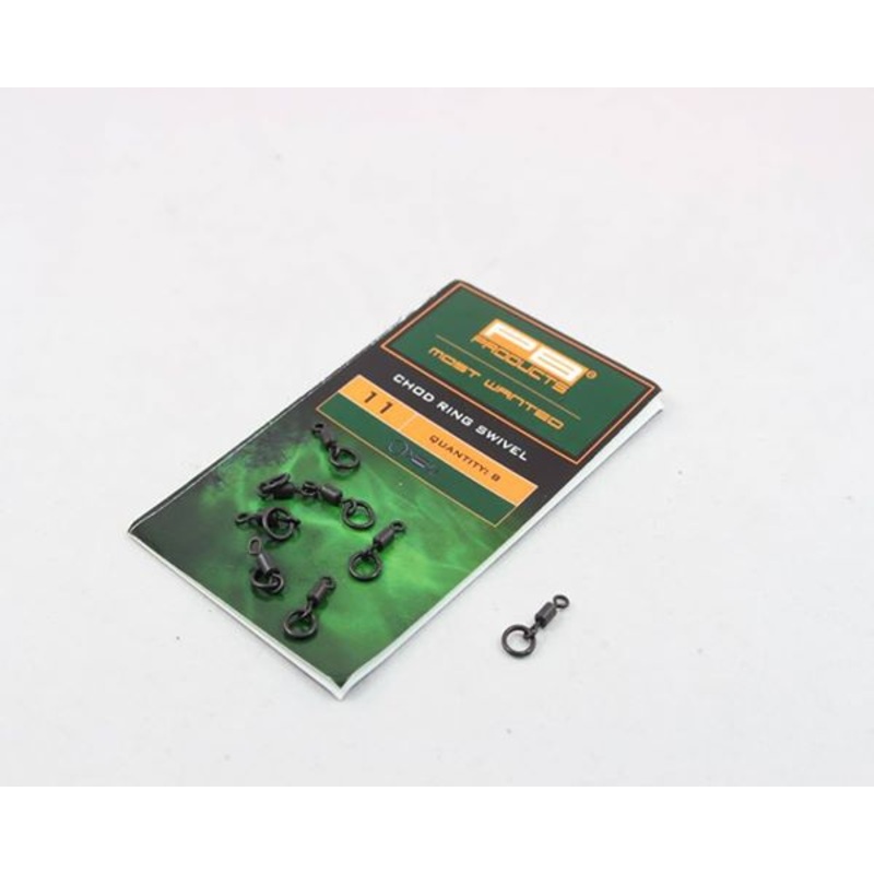 PB Products Chod Ring Swivel Size 11 / Qty 8