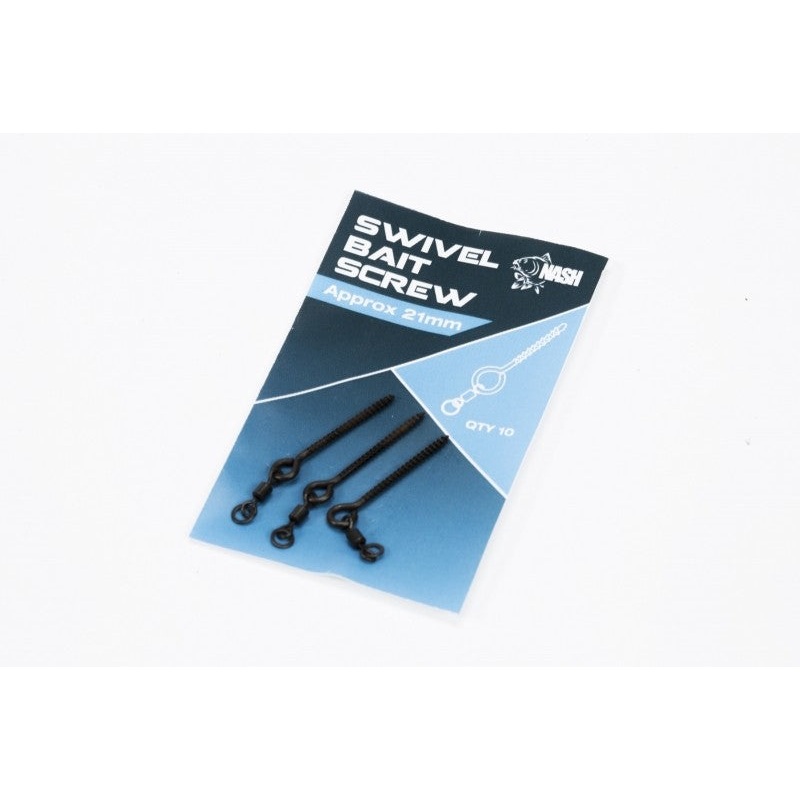 Nash Metal Bait Screw with Swivel