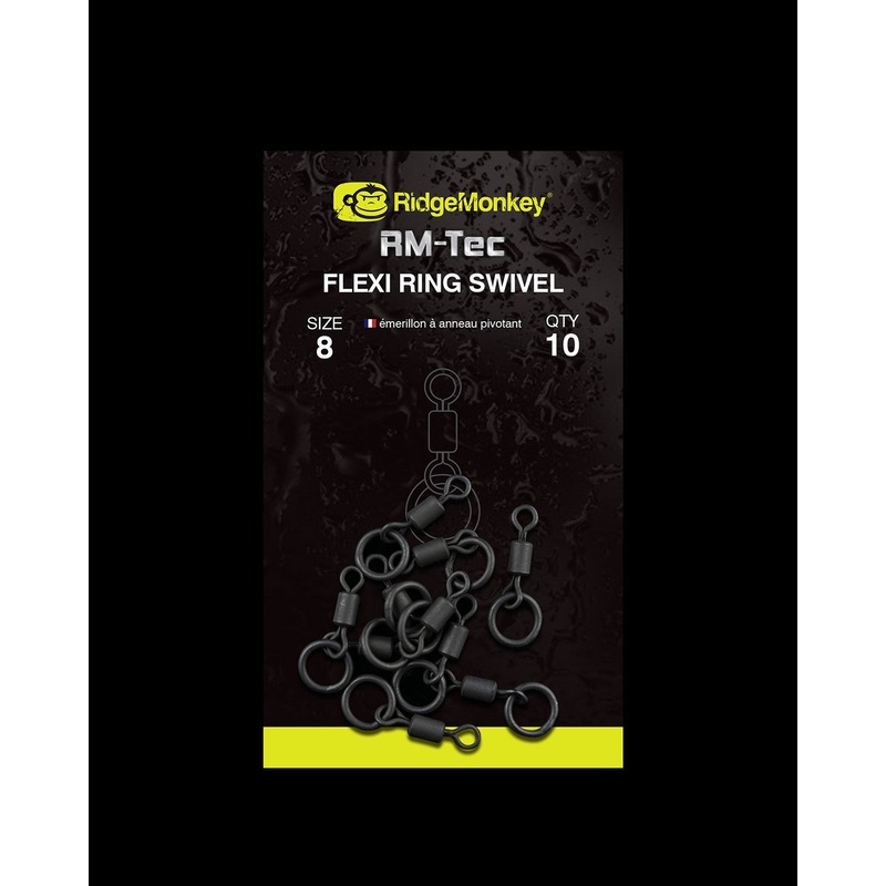 Ridgemonkey RM-Tec Flexi Ring Swivels
