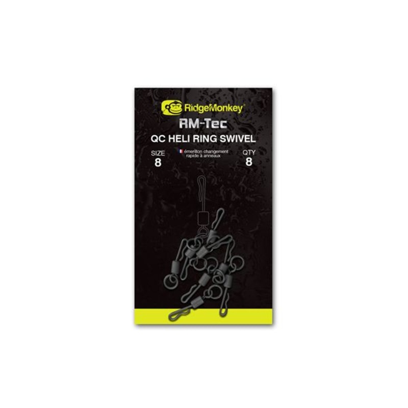 Ridgemonkey RM-Tec Quick Change Heli Ring Swivels
