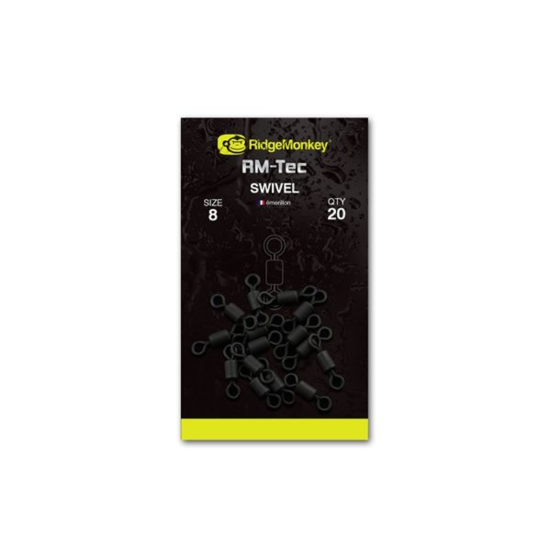 Ridgemonkey RM-Tec Swivels Size 8