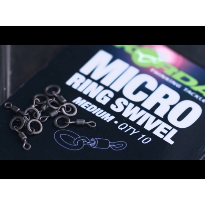 Korda Micro Rig Ring Swivel Medium
