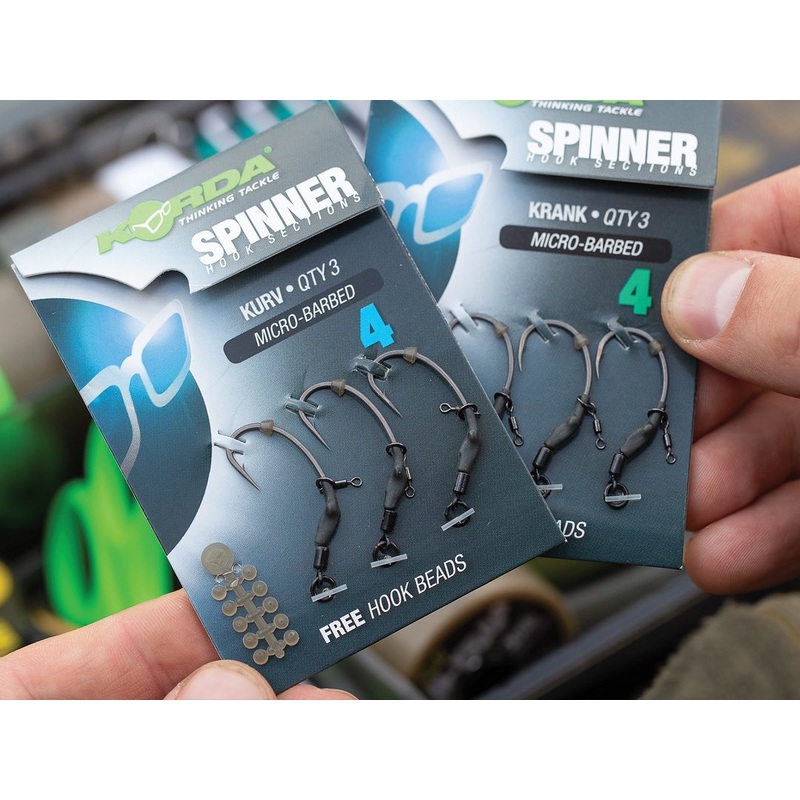 Korda Spinner Rig Hook Sections