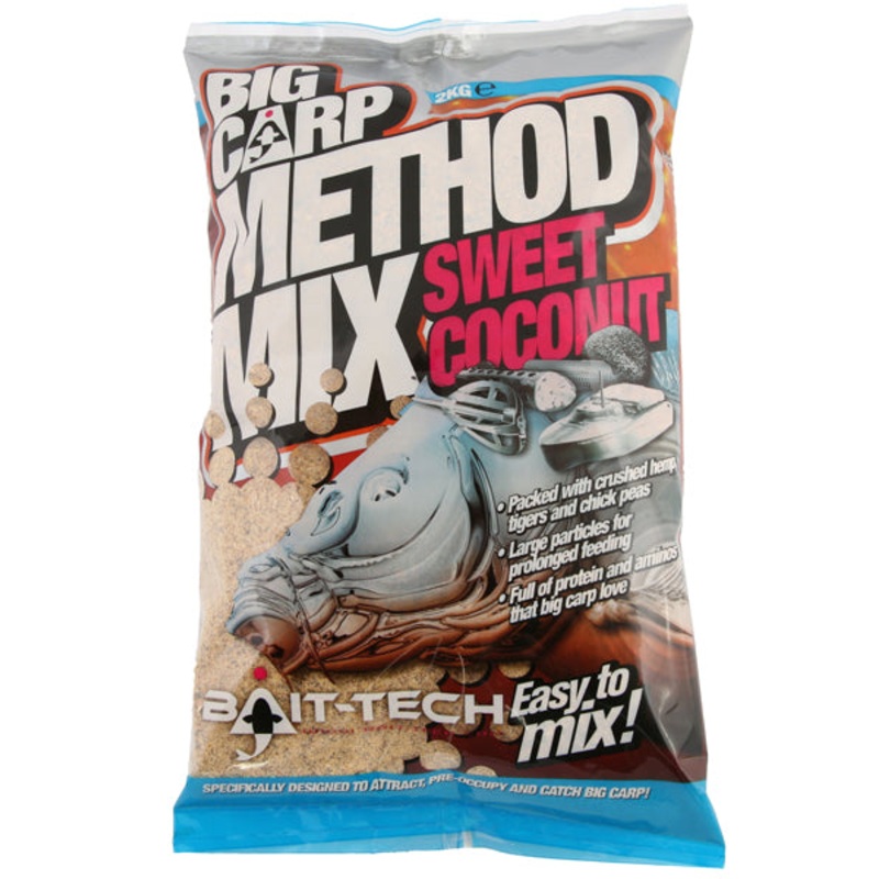 Bait-Tech Big Carp Method Mix: Sweet Coconut (2kg)