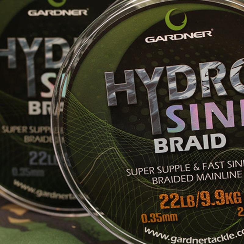 Gardner Hydro Sink Braided Mainline 22lb 600m