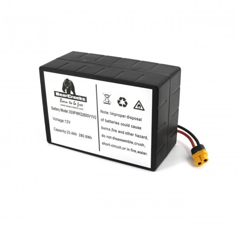 BearCreeks Lithium Battery for Scavenger