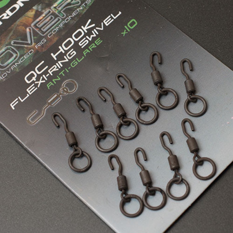 Gardner Covert QC Hook Flexi-Ring Swivels