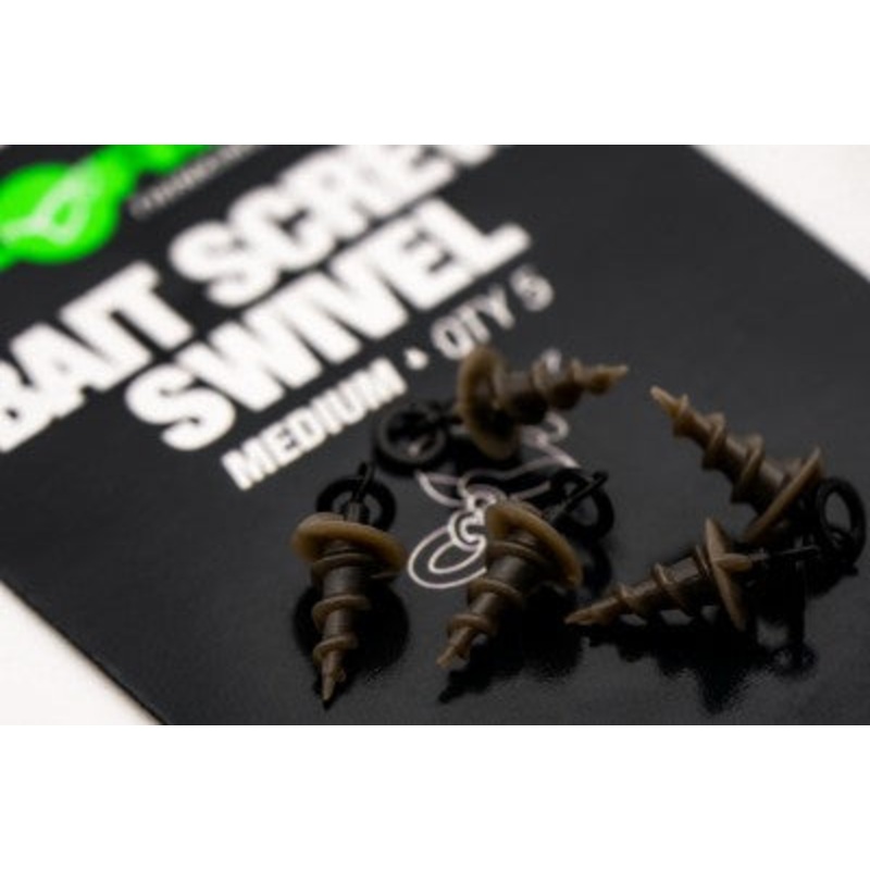 Korda Bait Screw Swivel Medium