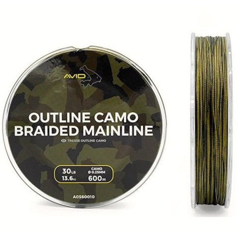 Avid Outline Camo Braided Mainline