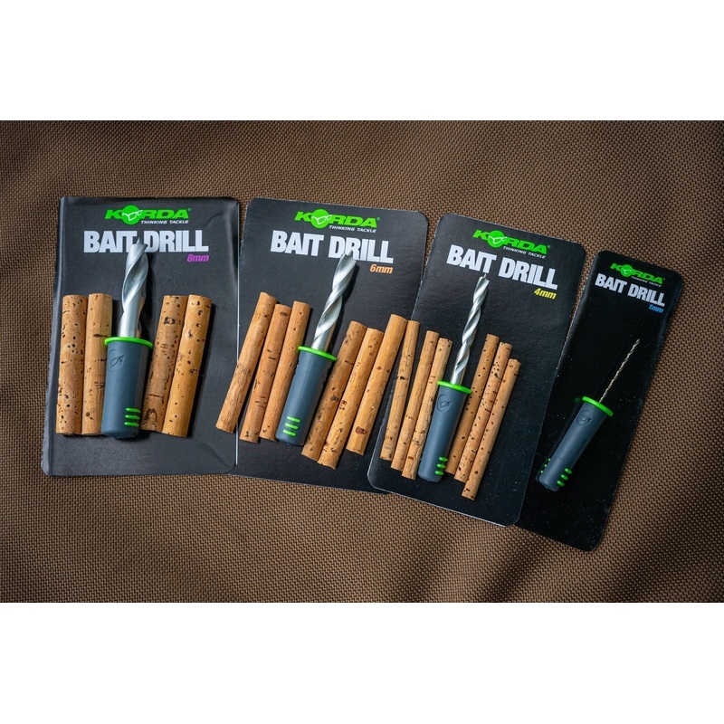 Korda Bait Drills and Cork Sticks