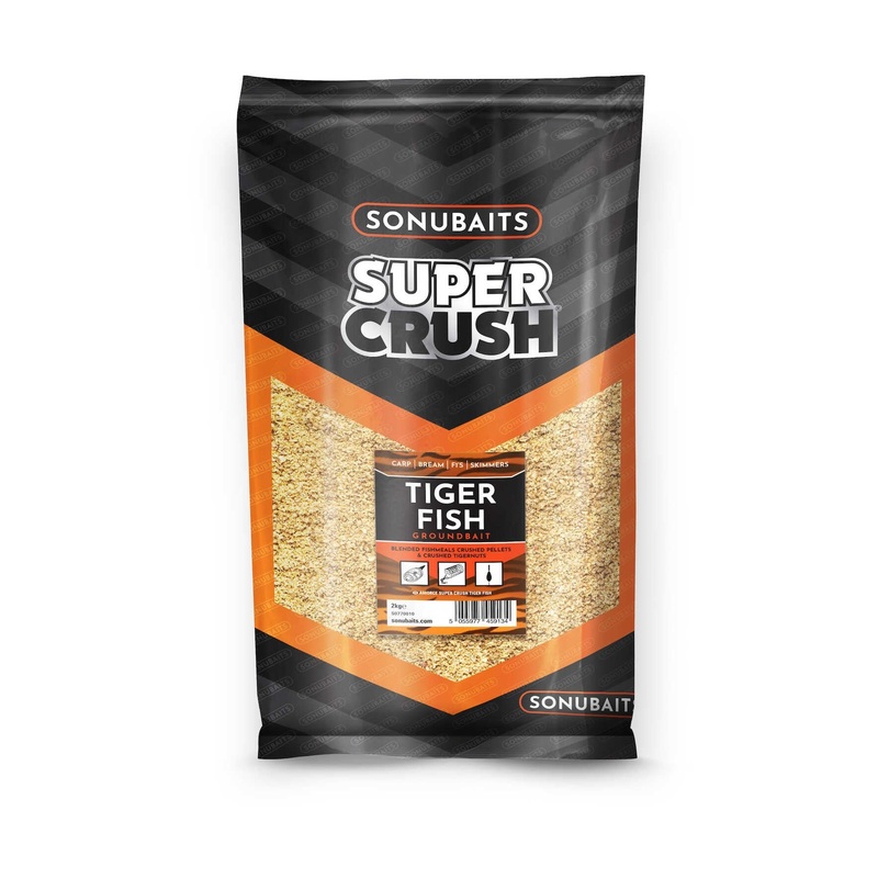 Sonubaits Tiger Fish Supercrush 2kg Groundbait