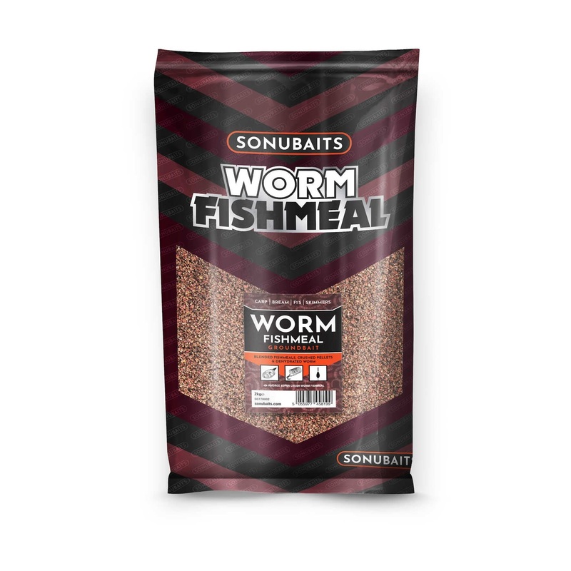 Sonubaits Worm Fishmeal 2kg Groundbait