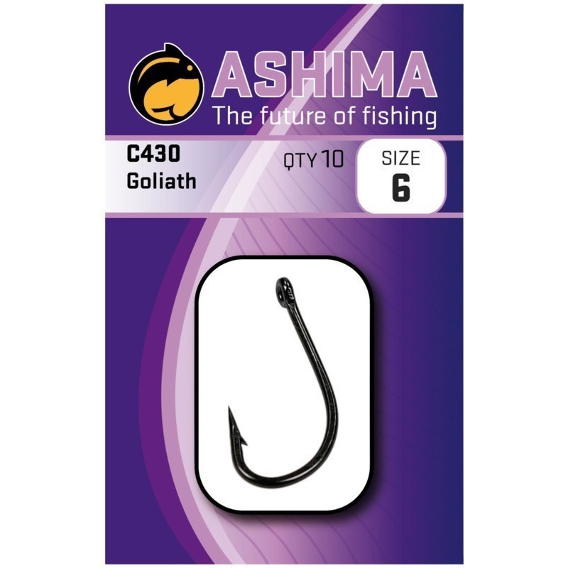 Ashima C430 Goliath Carp Hooks