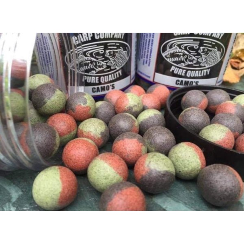 Carp Company Scopex and Condensed Milk 16mm Popups Camo