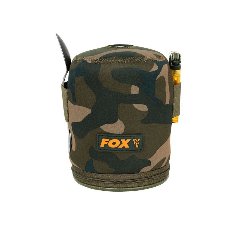 Fox Camo Neoprene Gas Canister Cover