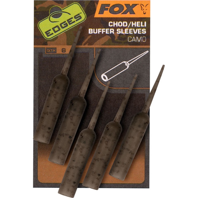 Fox Edges Camo Naked Chod / Heli Buffer Sleeves