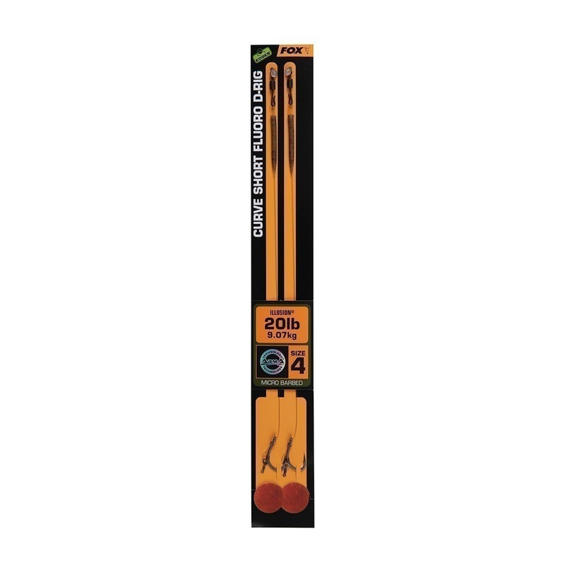 Fox Edges Curve Short Fluoro D-Rig