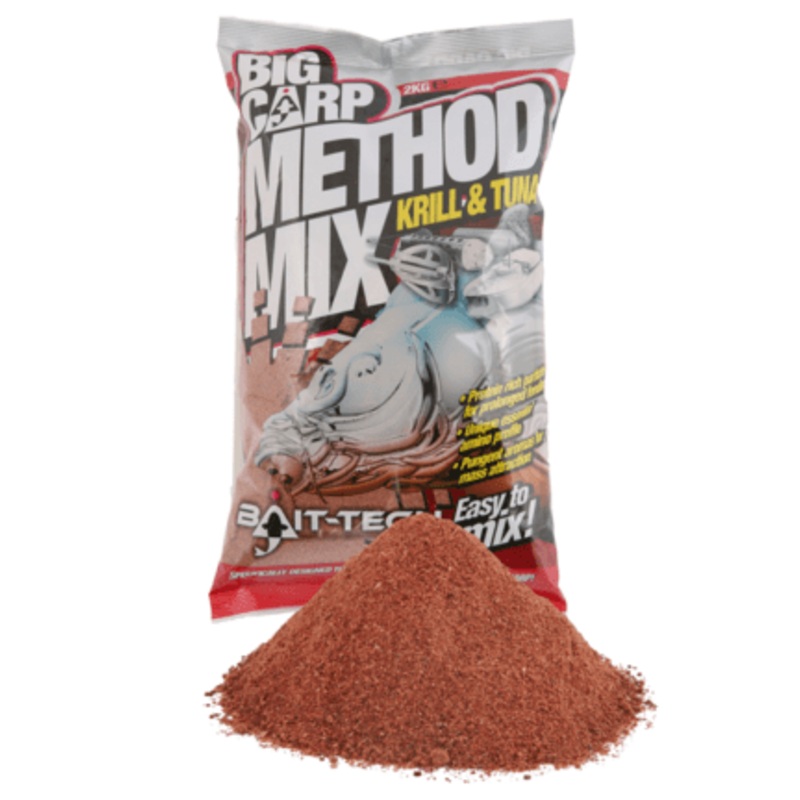 Bait-Tech Big Carp Method Mix: Krill and Tuna (2kg)
