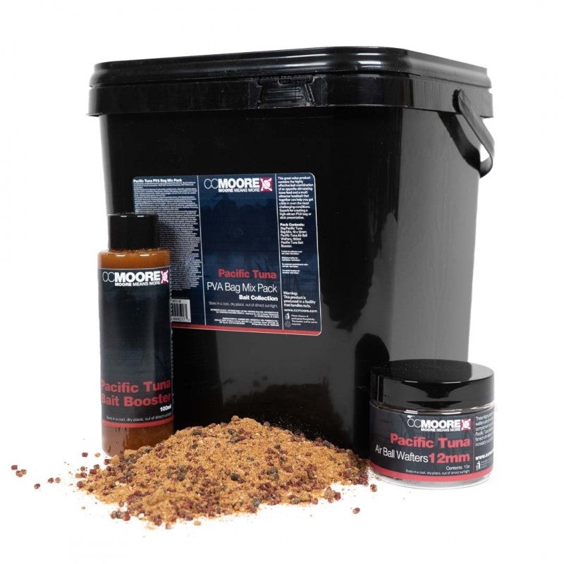 CC Moore Pacific Tuna PVA Bag Mix Pack + Bucket