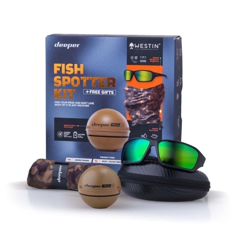 Deeper CHIRP+2 Smart Sonar Trophy Bundle