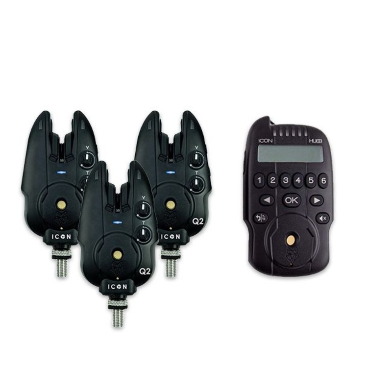 Wolf Icon Q2 Alarm 3 Rod Set (Hubb Receiver)