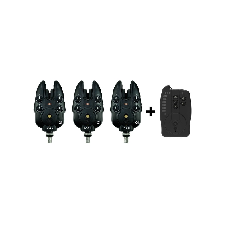 Wolf Icon QI Alarm 3 Rod Set (QR Hubb Receiver)