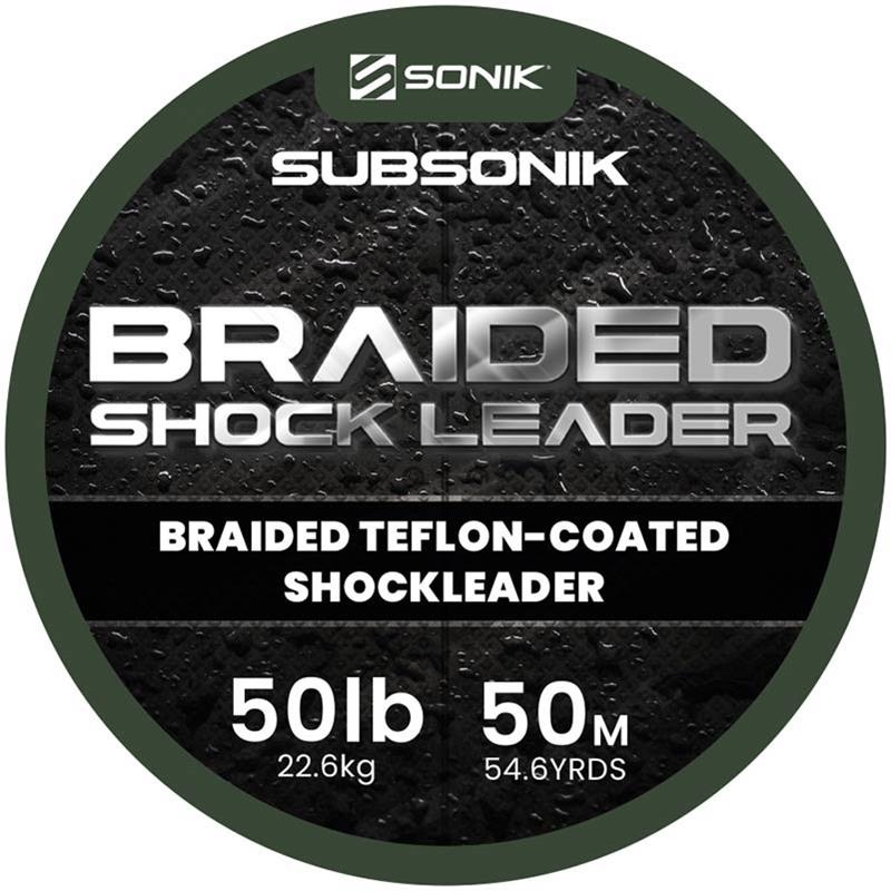 Sonik Braided Shock Leader 50LB 50M
