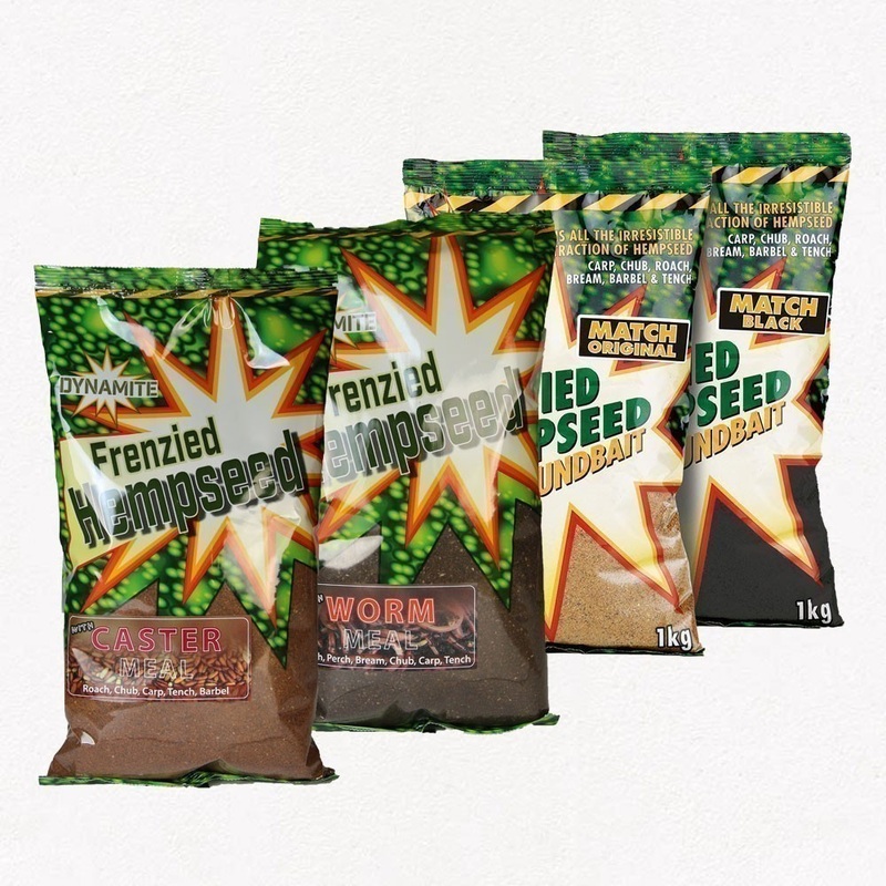 Dynamite Baits Frenzied Hempseed Groundbait With Worm Meal 900g
