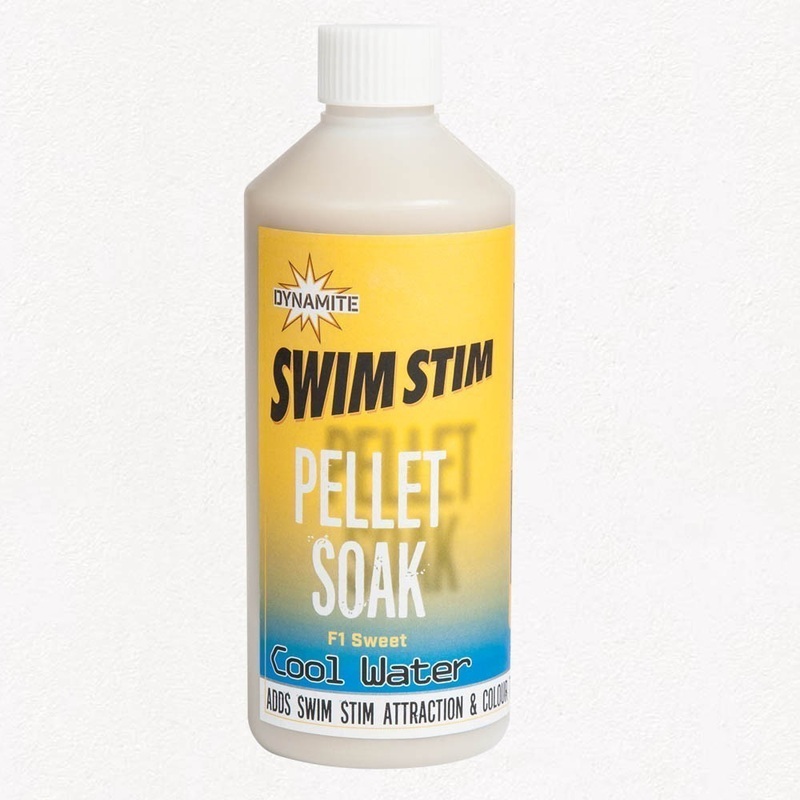 Dynamite Baits Swim Stim F1 Sweet Cool Water Pellet Soak 500ml
